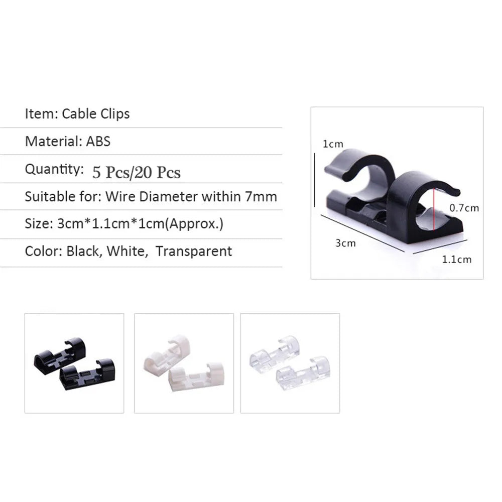 Pillar Cable Manager Set