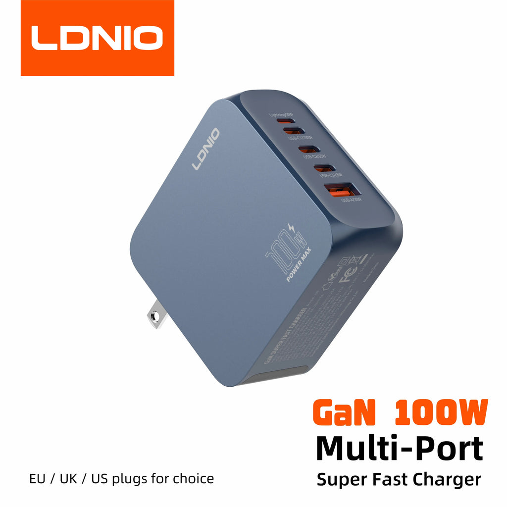 Voltaire GaN Multi-Port Charger — 45W / 65W / 100W