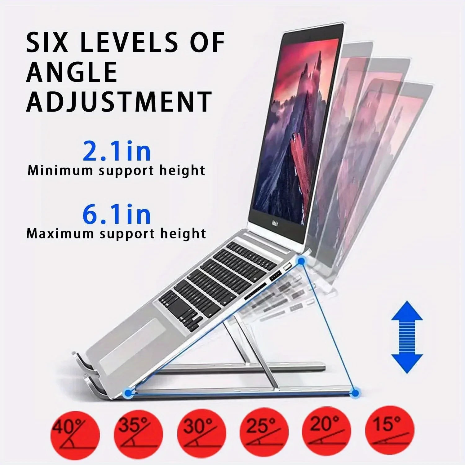Apex 6-Level Laptop Stand