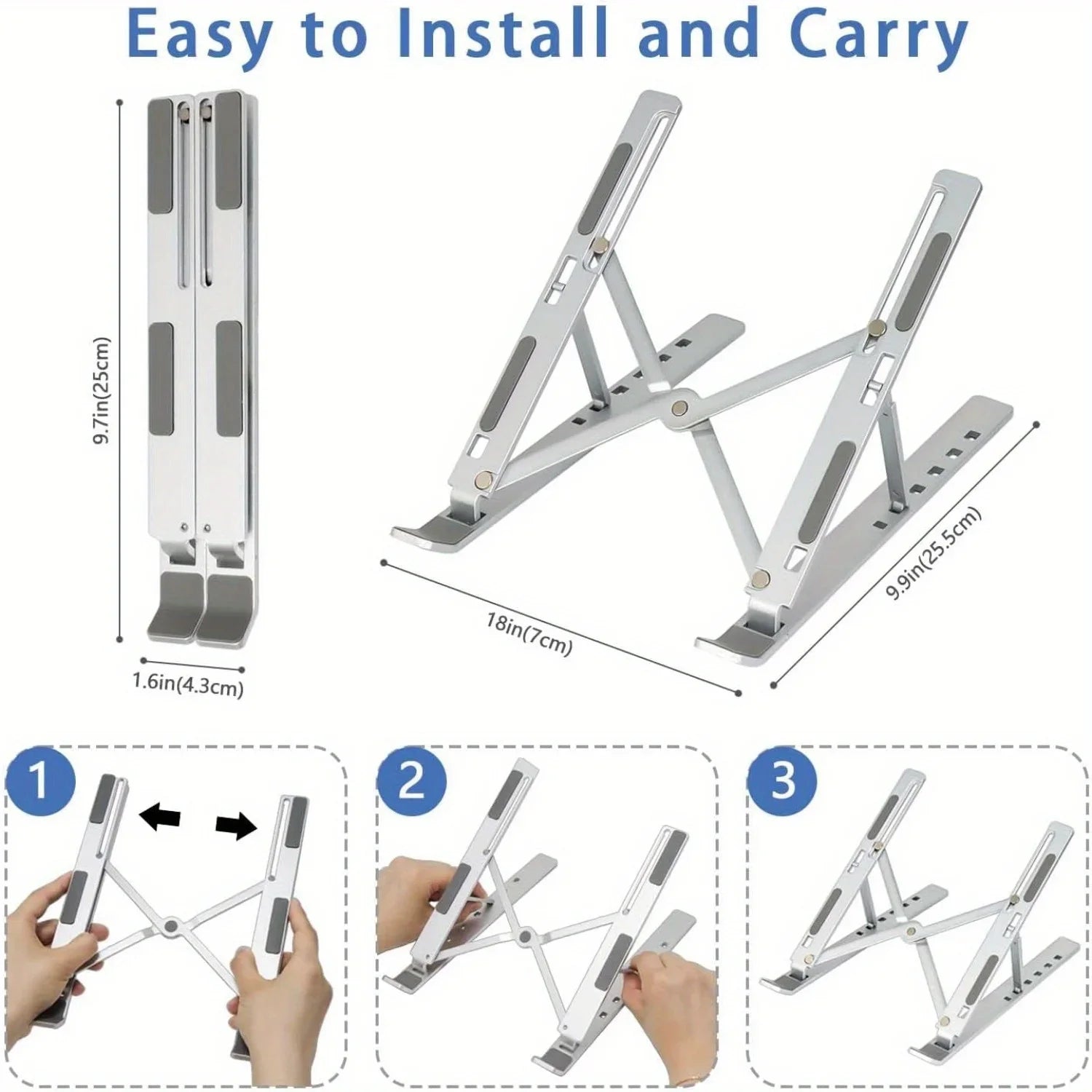 Apex 6-Level Laptop Stand