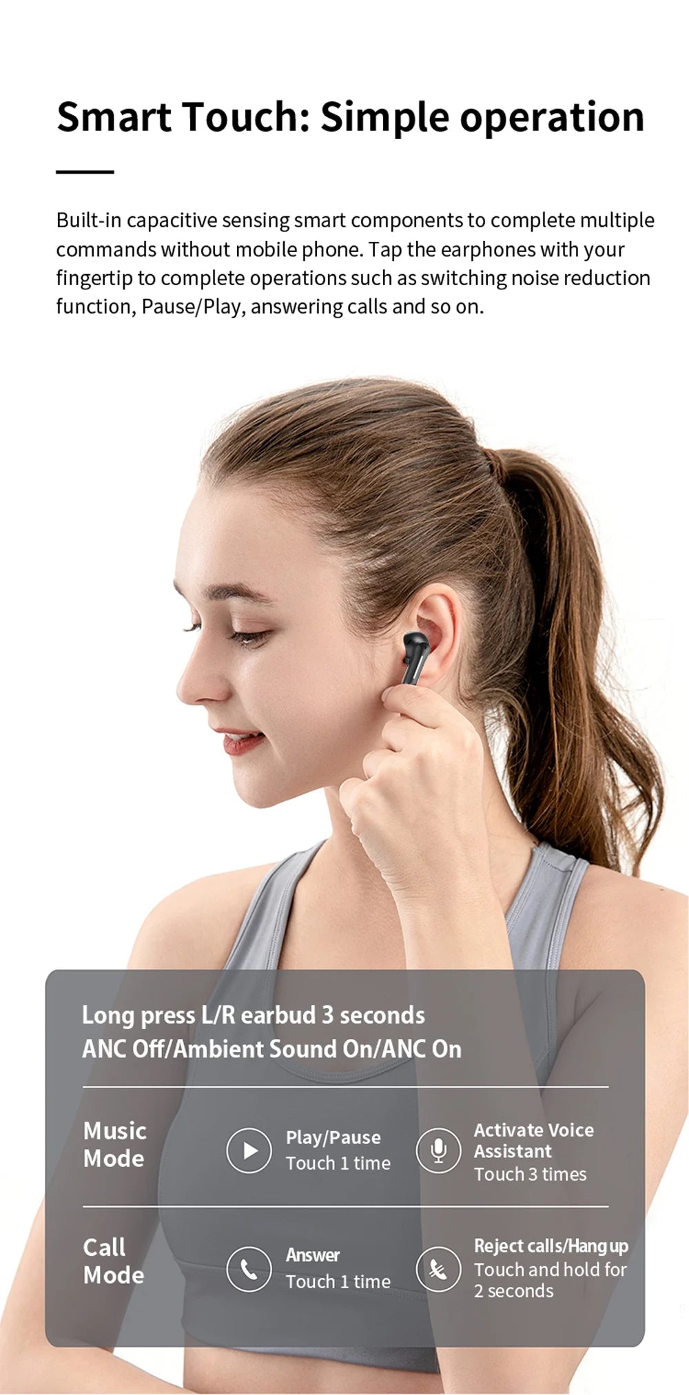 Noir ANC Wireless Earbuds