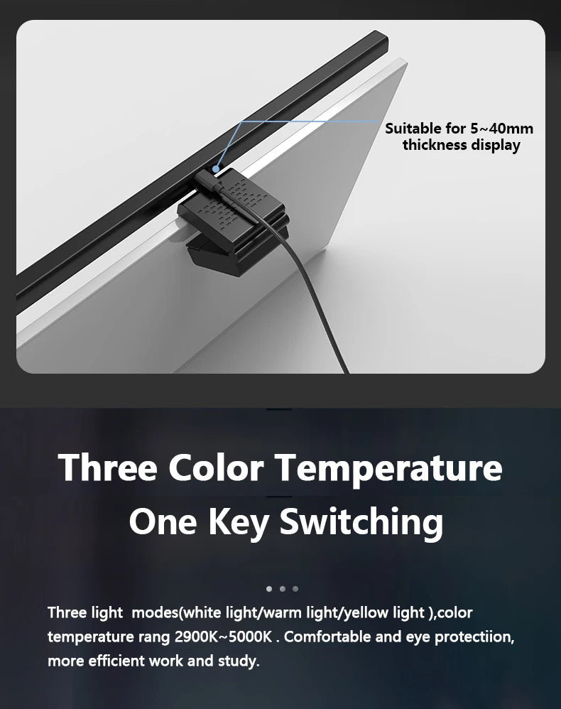 Halo Monitor Light Bar — 50cm